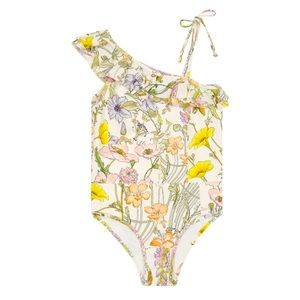 NWT Zimmermann Jeannie Floral One Piece Swimsuit